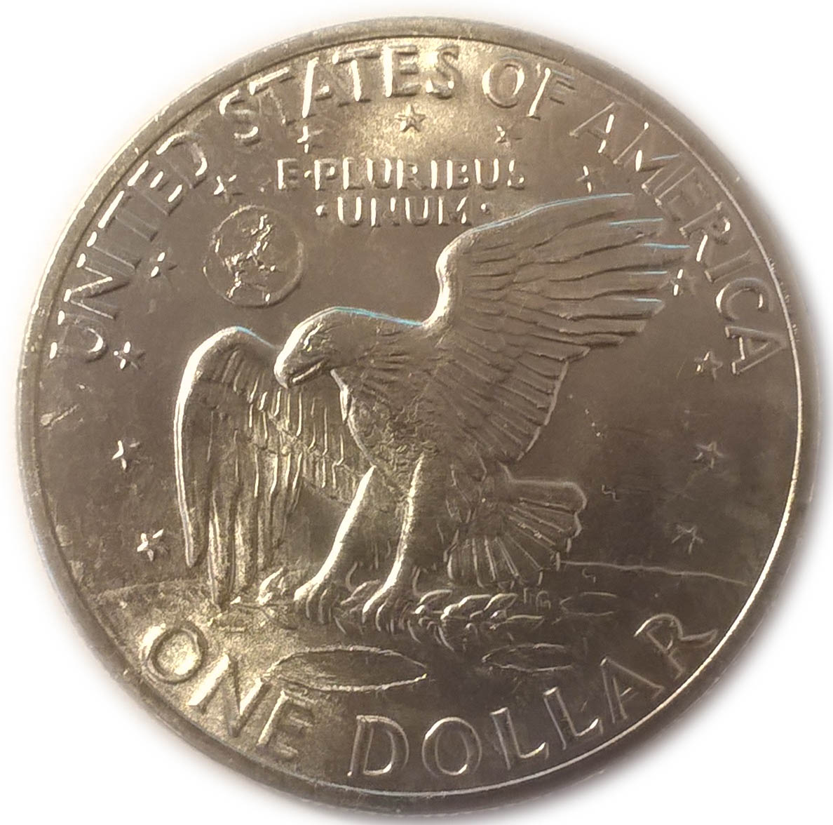 металлический доллар сша фото