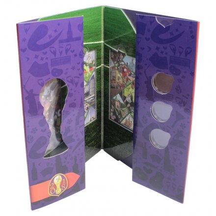 Альбом &quot;ЧМ по футболу 2018 года в России&quot; - 3 капсулы, 3 блистера и карман для банкноты (пустой)