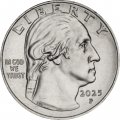 США 25 центов 2025 год - Джульетта Гордон Лоу (P)