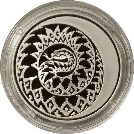 Монета Лунный календарь. Змея - 3 рубля - ММД - 2013 год