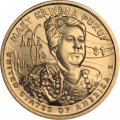 США 1 доллар 2025 год - Мэри Кавена Пукуи (D)