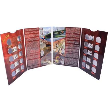 Альбом для монет &quot;Конструкторы оружия Великой Победы&quot; - 20 капсул (пустой) черный