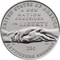 США 25 центов 2026 год - Геттисбергская речь (D)