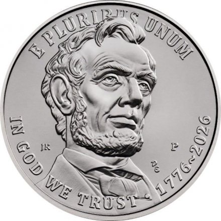 США 25 центов 2026 год - Геттисбергская речь (P)