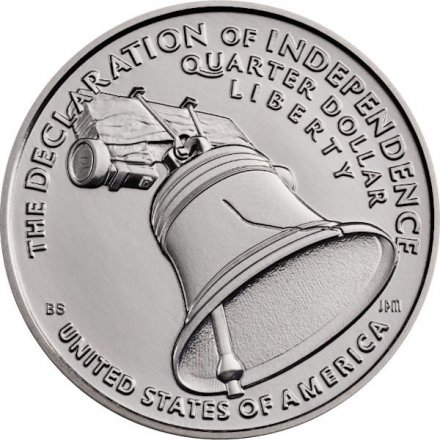 США 25 центов 2026 год - Декларация независимости (D)