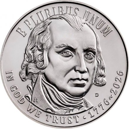США 25 центов 2026 год - Конституция Соединённых Штатов Америки (D)