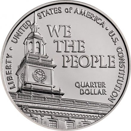США 25 центов 2026 год - Конституция Соединённых Штатов Америки (P)