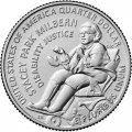 США 25 центов 2025 год - Стейси Парк Милберн (P)