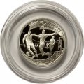 Монета Россия 1 рубль 1997 год - 100 лет футбола. Чемпионы Олимпиады 1988