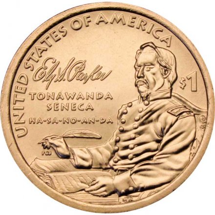 США 1 доллар 2022 год - Эли Сэмюэл Паркер (D)