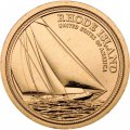 США 1 доллар 2022 год - Американские инновации - Род-Айленд - Парусное наследие (D)