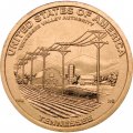 США 1 доллар 2022 год - Американские инновации - Администрация долины реки Теннесси (D)