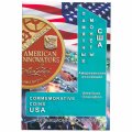 Альбом для монет США &quot;Американские инновации&quot; - 57 капсул (пустой)