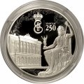Монета Россия 3 рубля 2014 год - 250 лет основанию Государственного Эрмитажа