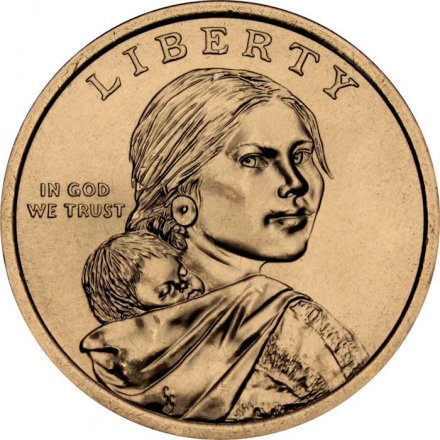 США 1 доллар 2024 год - Закон о гражданстве индейцев (D)