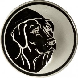 Россия 3 рубля 2006 год - Лунный календарь. Собака