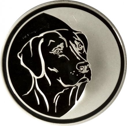 Монета Россия 3 рубля 2006 год - Лунный календарь. Собака