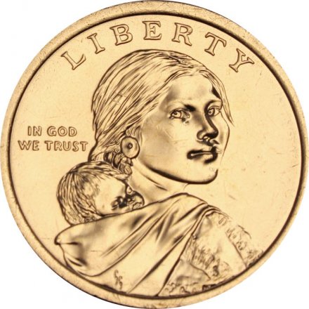 США 1 доллар 2026 год - Полли Купер (D)