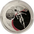 Монета Россия 3 рубля 2018 год - ЧМ по футболу - Сочи