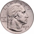 США 25 центов 2023 год - Эдит Канакаоле (P)