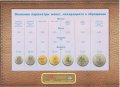 Годовой набор монет Банка России 2002 года ММД